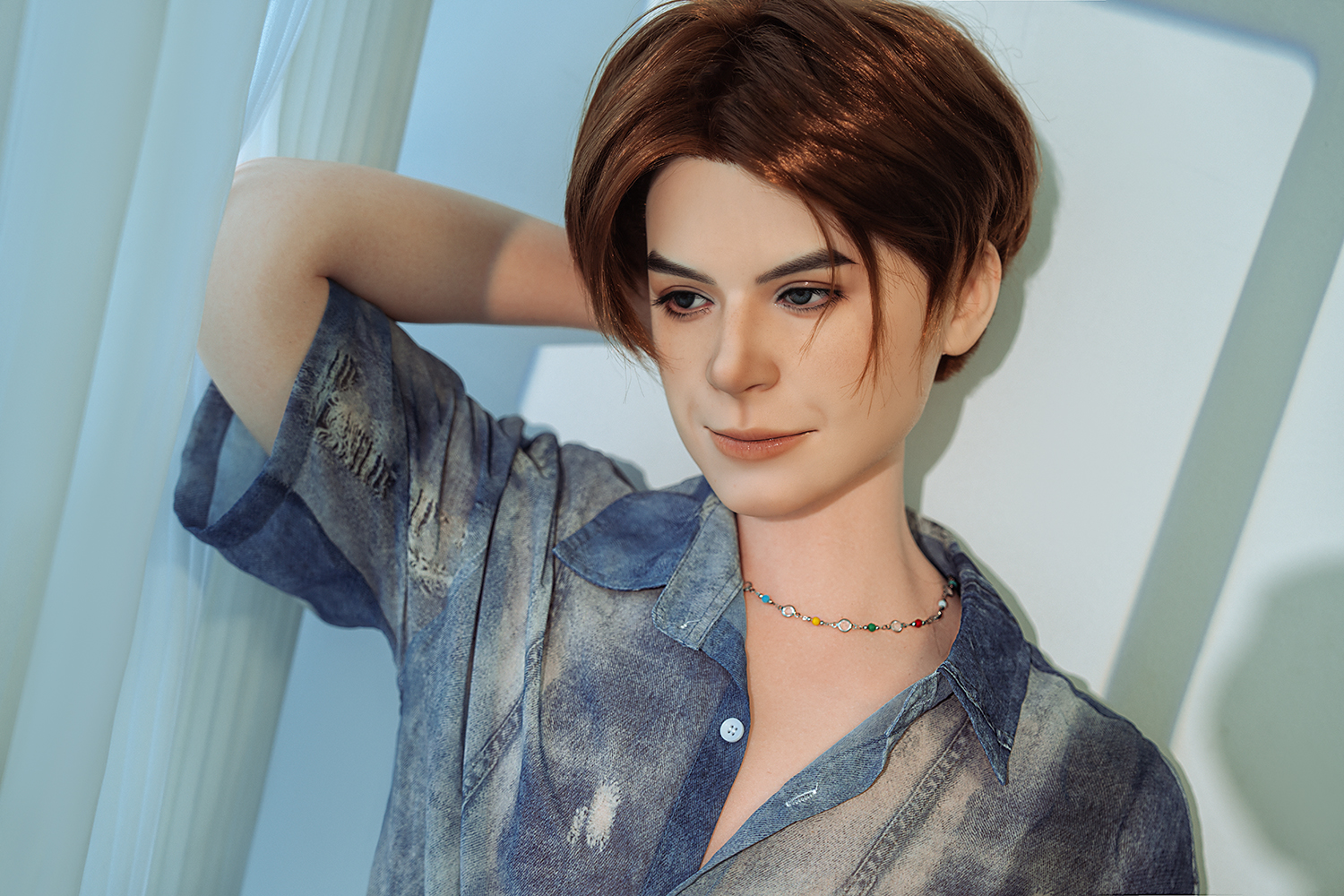 SY Doll丨Ethan-5ft 3 /160cm Electric penis Silicone Male Sex Doll