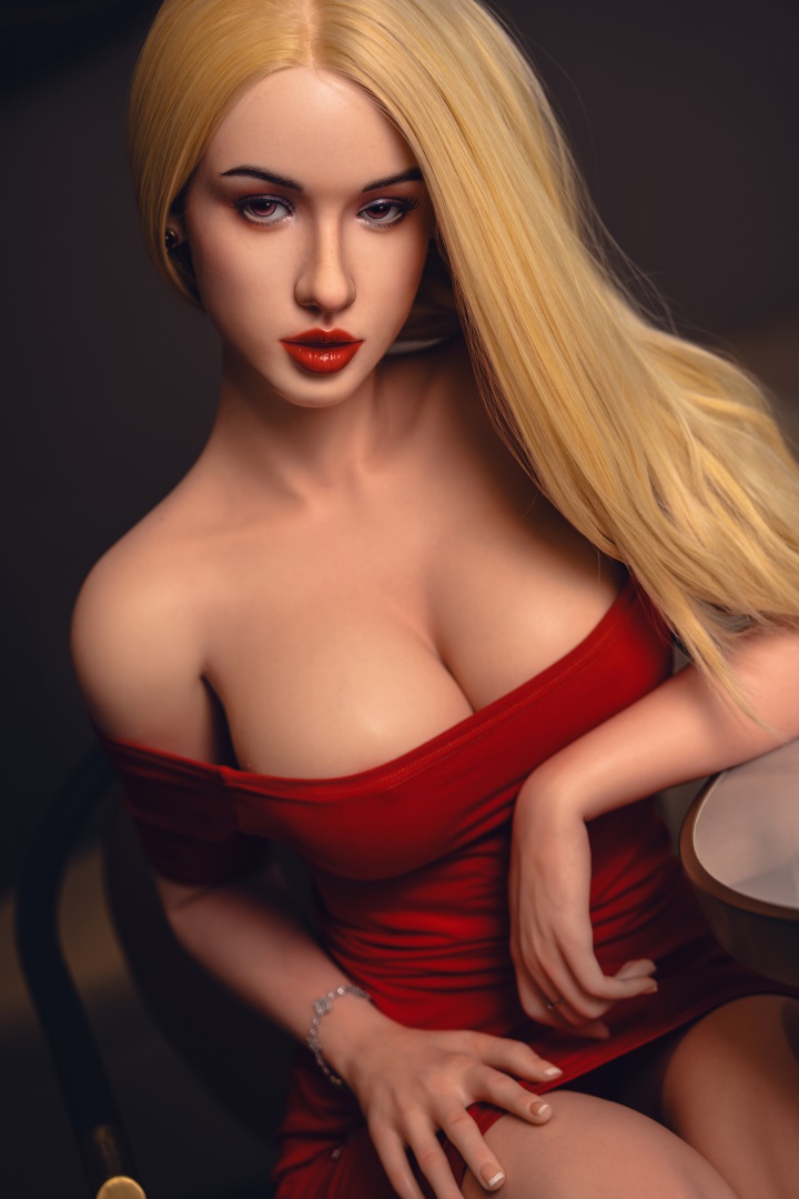 Orange In丨Maxine-5ft 5/165cm Movable Jaw Silicone Sex Doll