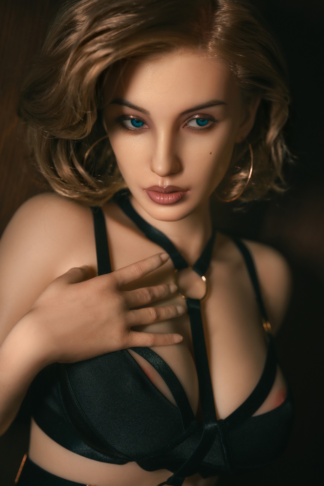 Orange In丨Edith -5ft 3/160cm Movable Jaw Silicone Sex Doll
