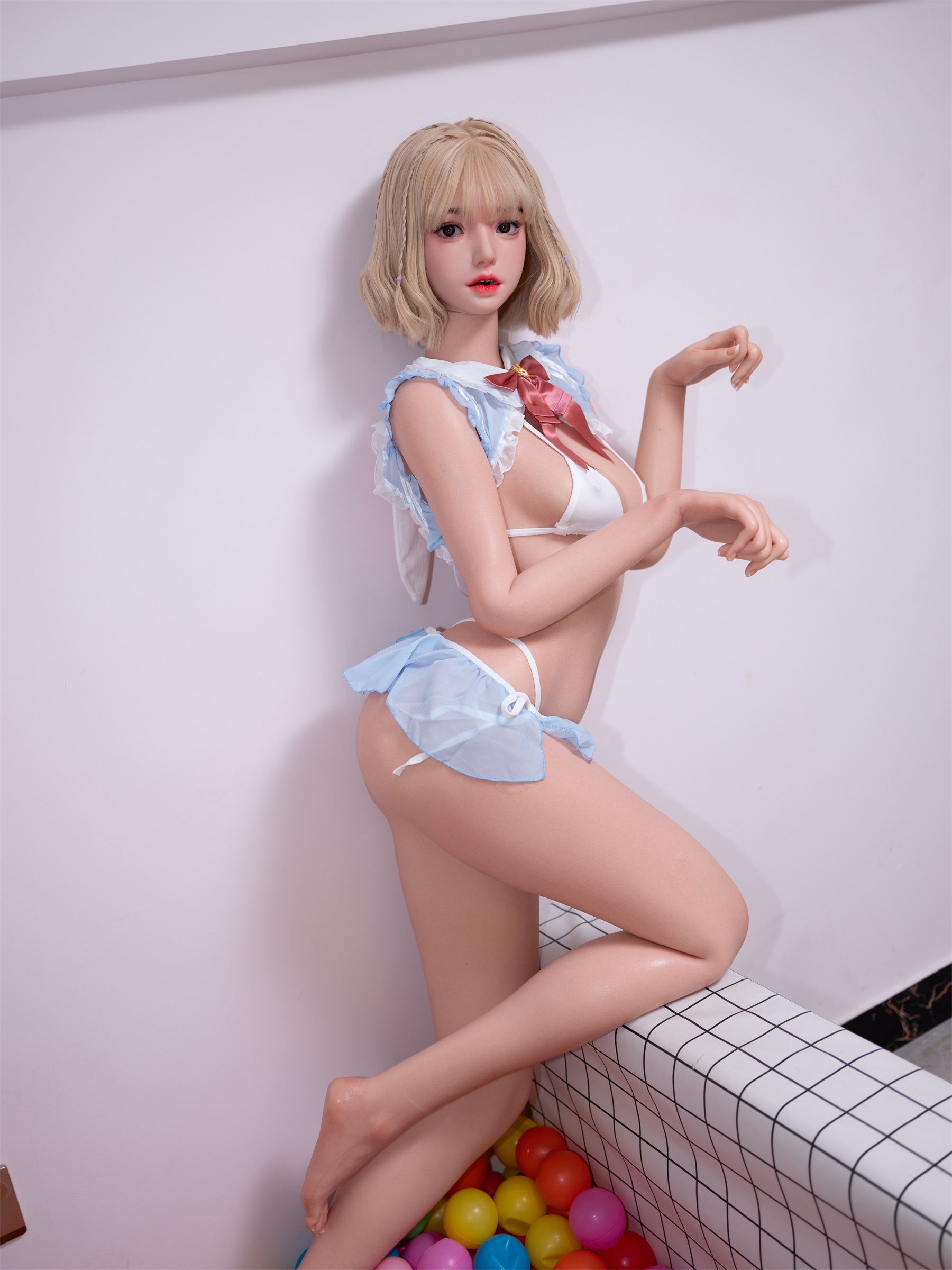 Top Fire丨Kali -5.4ft (164cm) B-Cup Movable Jaw Silicone Sex Doll