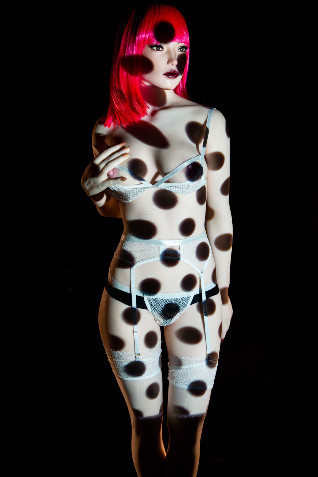 Climax Doll丨157cm (5ft2″) Movable Jaw Silicone head-Polly