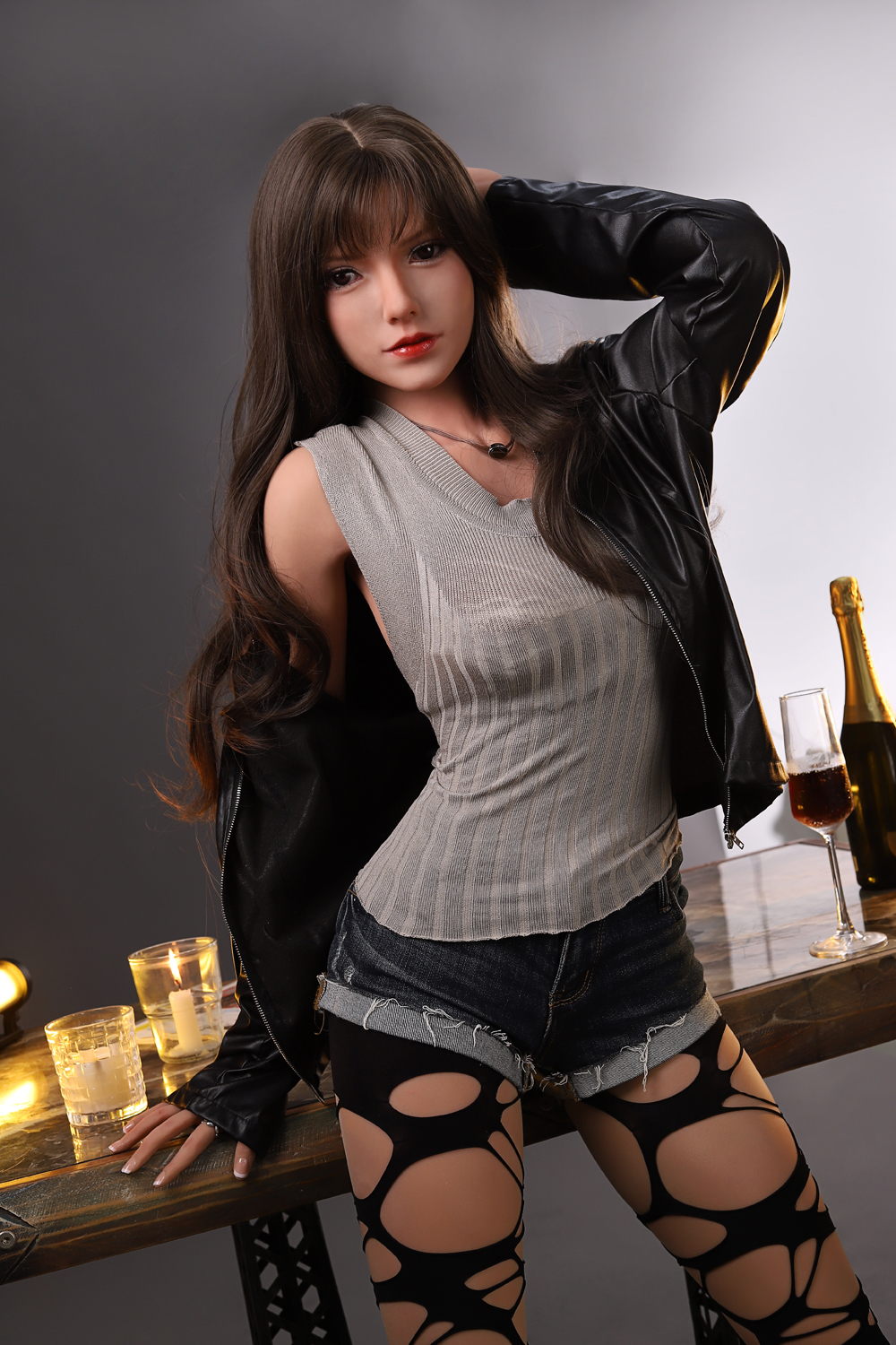 JX Doll | Calie- (3 Sizes) Silicone Head Sex Doll