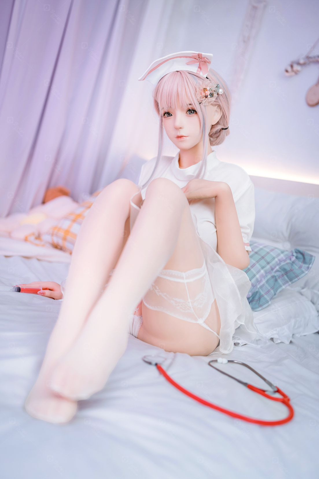 JR | Hana - 5Ft 2(157cm) Sexy Japanese Nurse Silicone Sex Doll