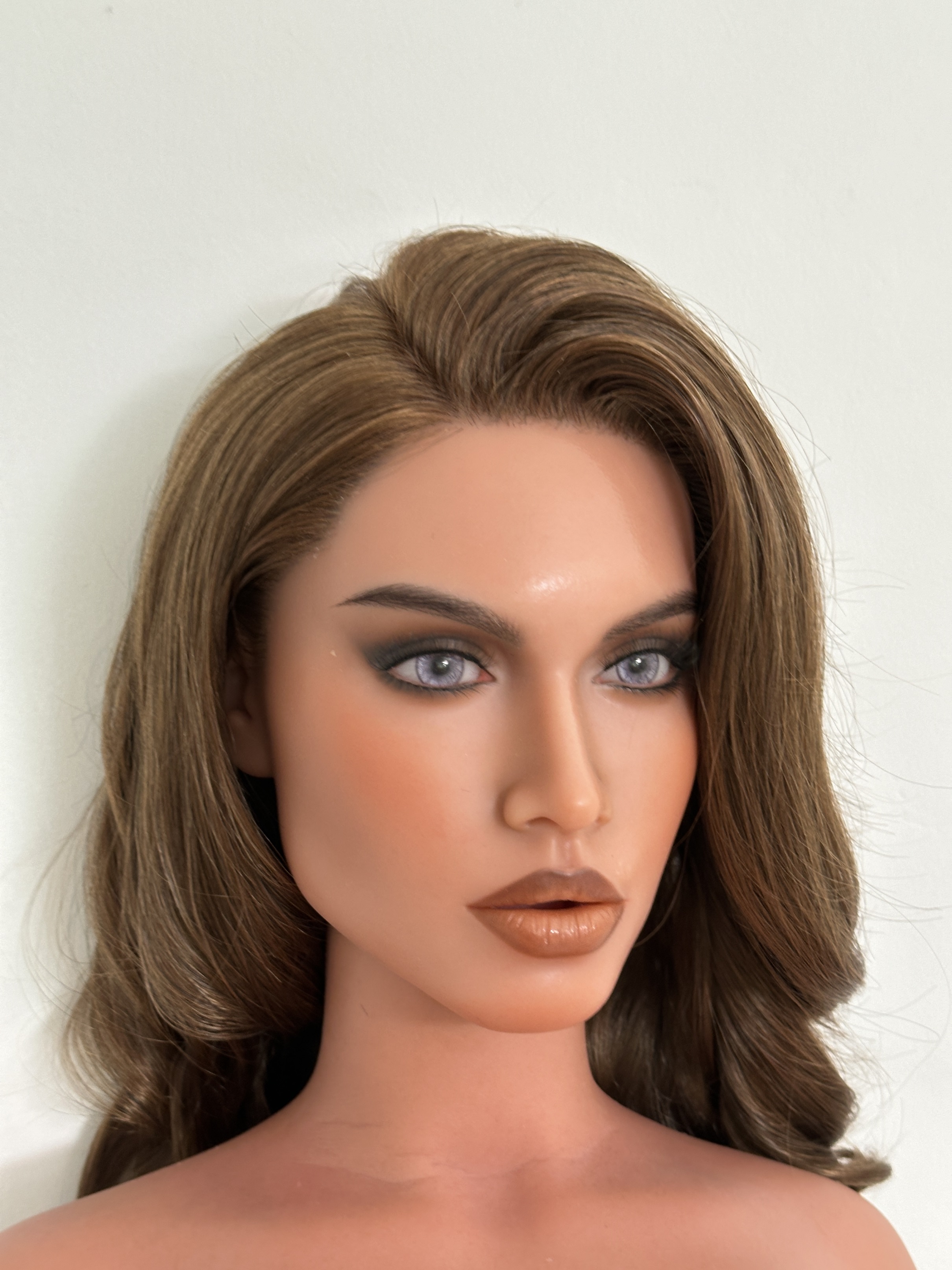 Top Fire丨Geles -5.4ft (163cm) E-Cup Movable Jaw Silicone Sex Doll