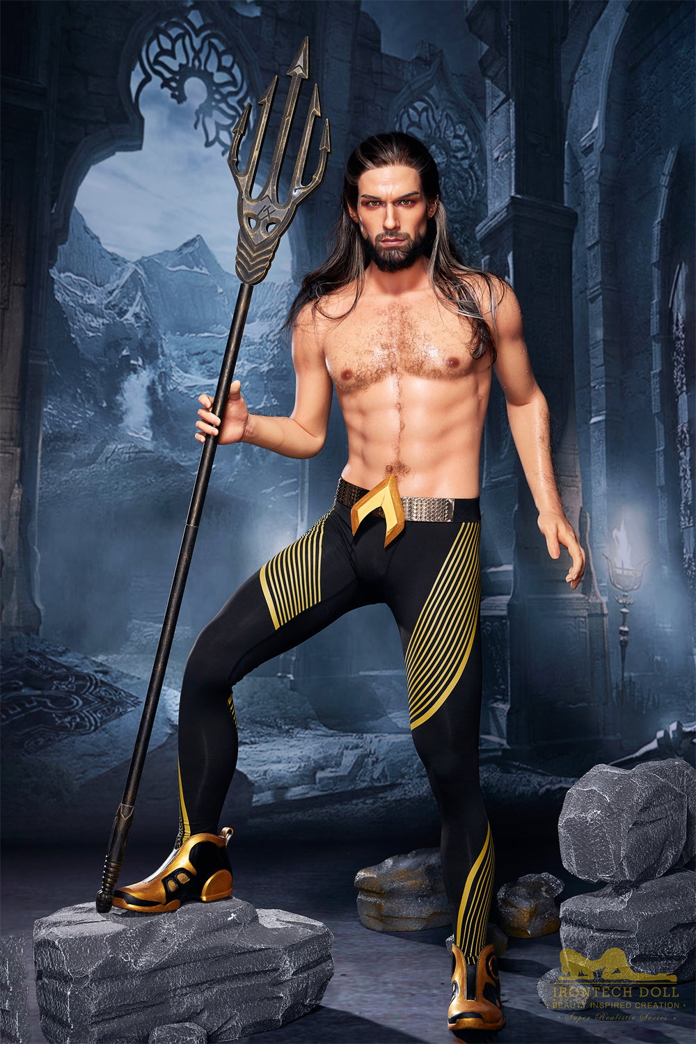 Irontech | Thomas - 5ft7 (170cm) Aquaman Silicone Male Sex Doll