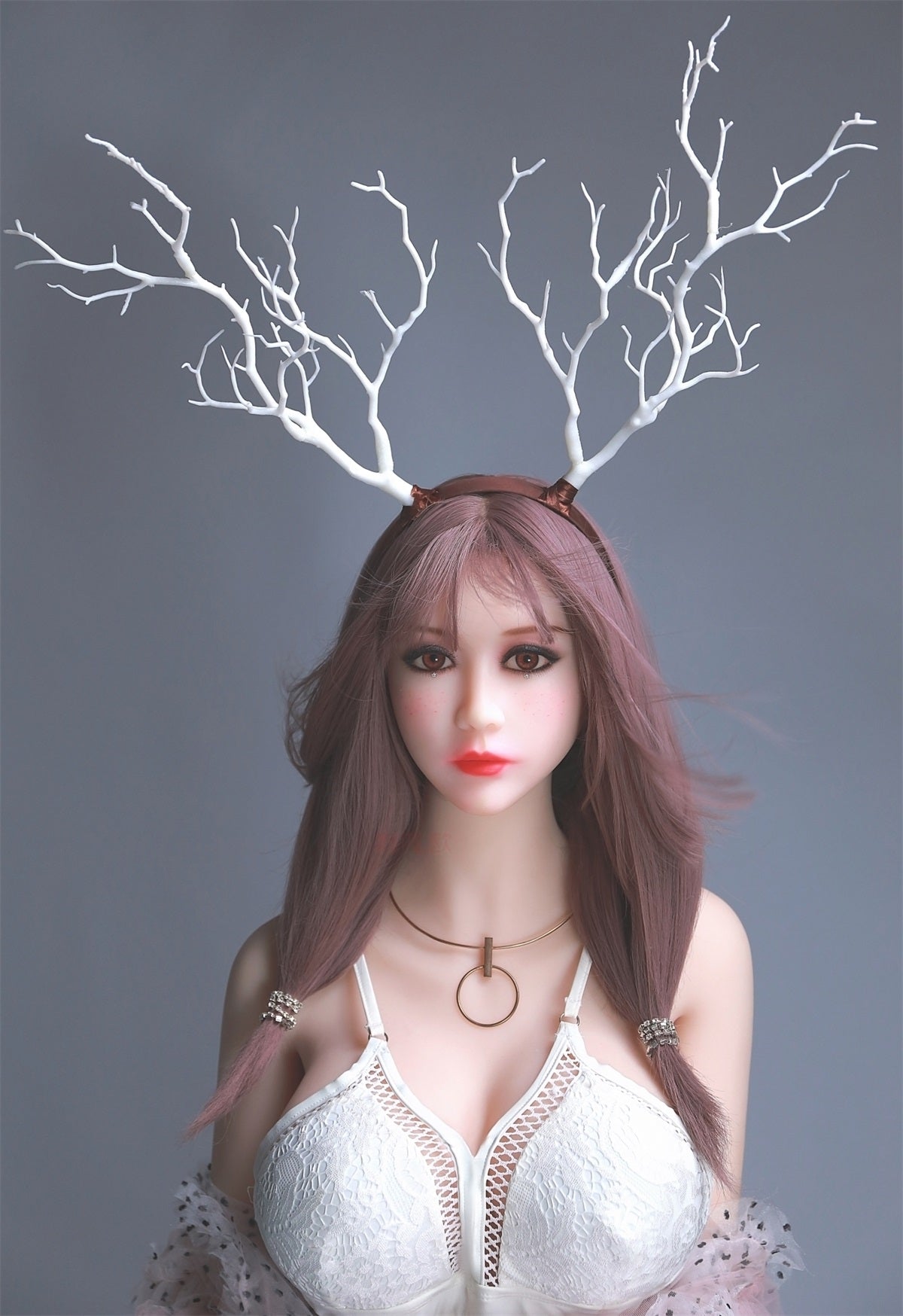 Belinda - 5ft4 (163cm) Moose Style Pretty Breasts Sex Doll With Long hair-Honeylovedoll