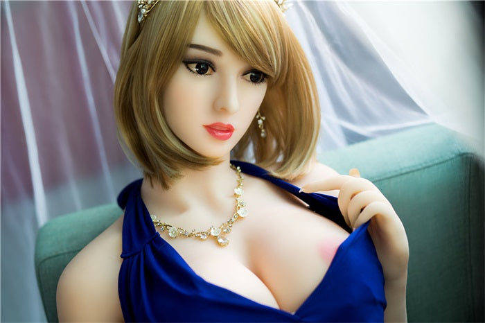 Meredith - 5ft 6(165cm) Gentle Style Princess Real Sex Doll With Short Blonde Hair-Honeylovedoll