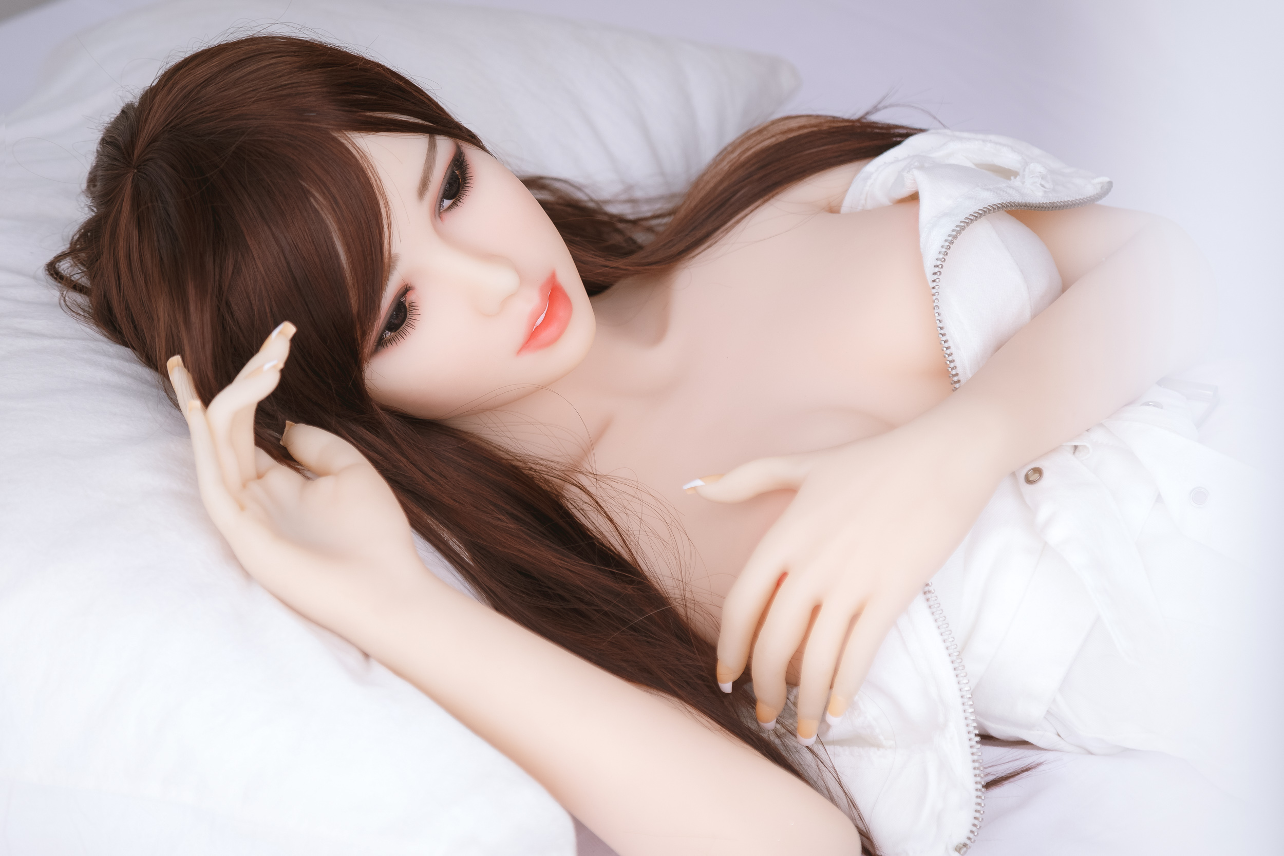 AIBEI |  Langlie- 4ft10 /148cm Small Breast Realistic Sex Doll-Honeylovedoll