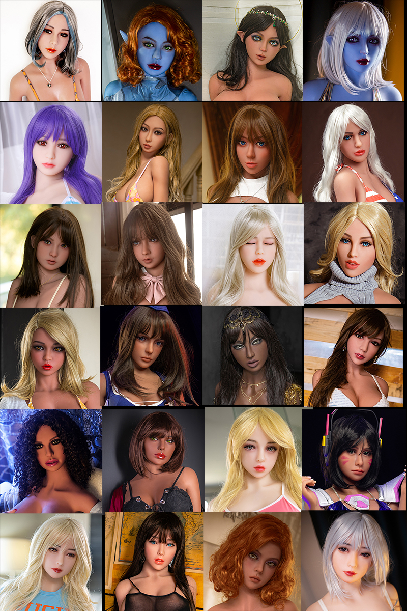 AIBEI丨TPE Head for Body 140cm/4ft7 - 176cm/5ft9