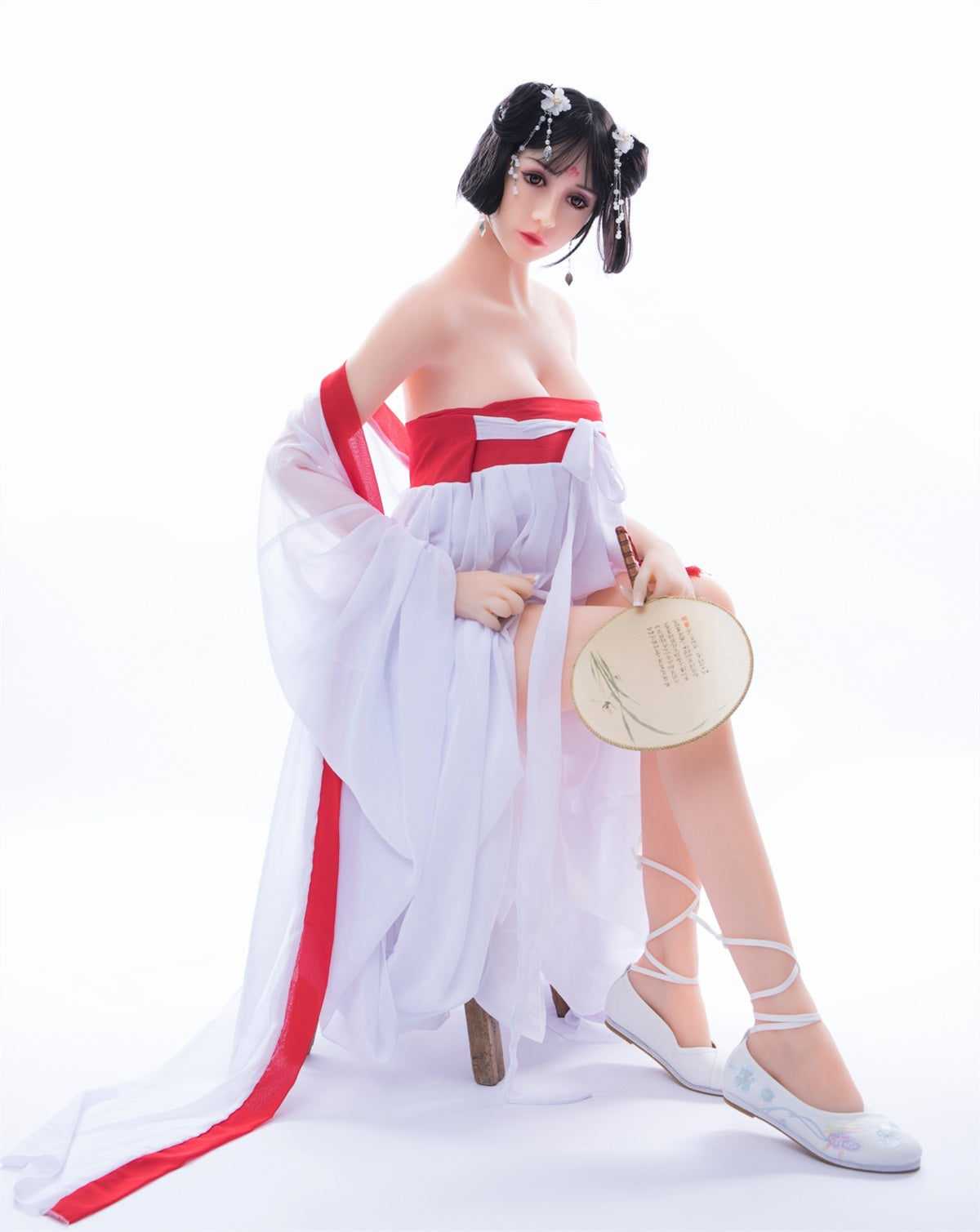 Yuhuan - 5ft 6(165cm) Chinese Style Stunning Beautiful Sex Doll With Long Black Hair-Honeylovedoll