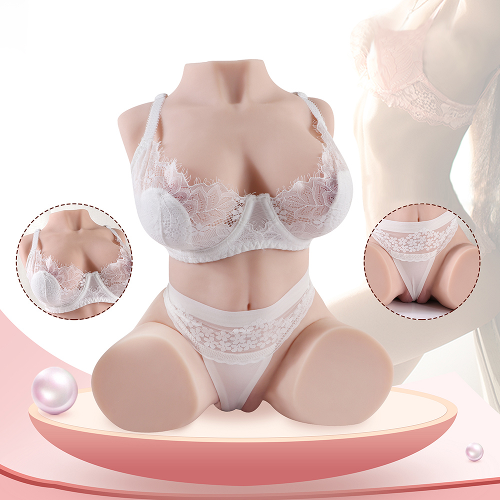 Jessie Ⅱ -14.17in Torso Sex Doll Wth Automatic Sucking Vagina  (In Stock US)-Honeylovedoll