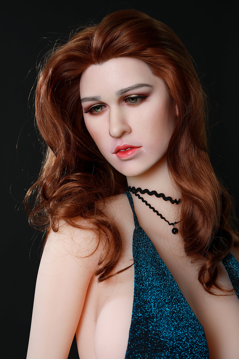 Max - 165cm (5ft6) French Style Mature Sex Doll With Long Curly Hair-Honeylovedoll