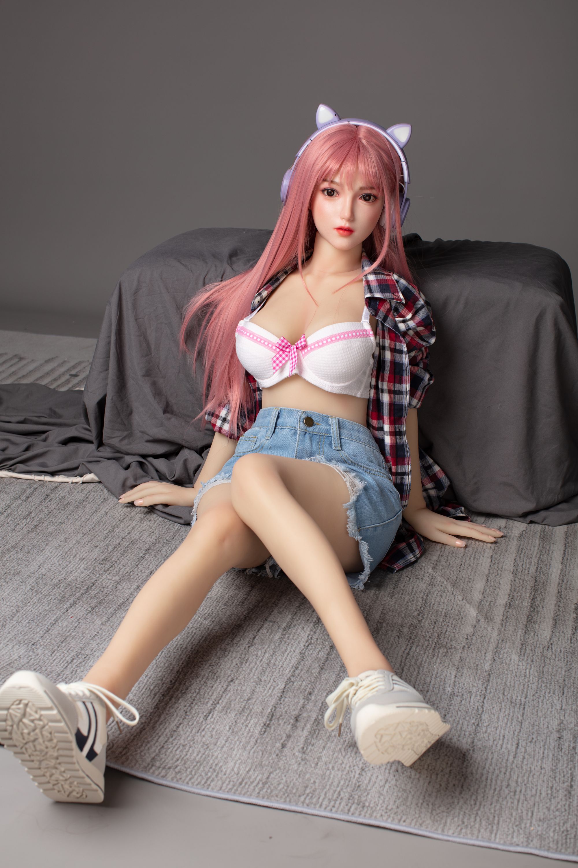 Mumu- 4ft 10/148cm Silicone Head Sex Doll-Honeylovedoll