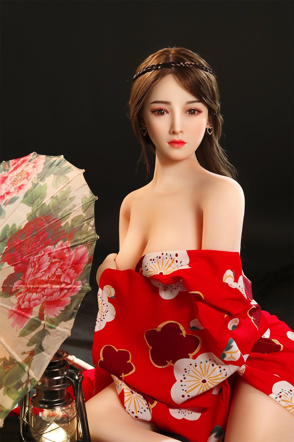 Snow - 165cm (5ft6) Small Breast Japanese Style Sex Doll With Long Blonde Hair-Honeylovedoll