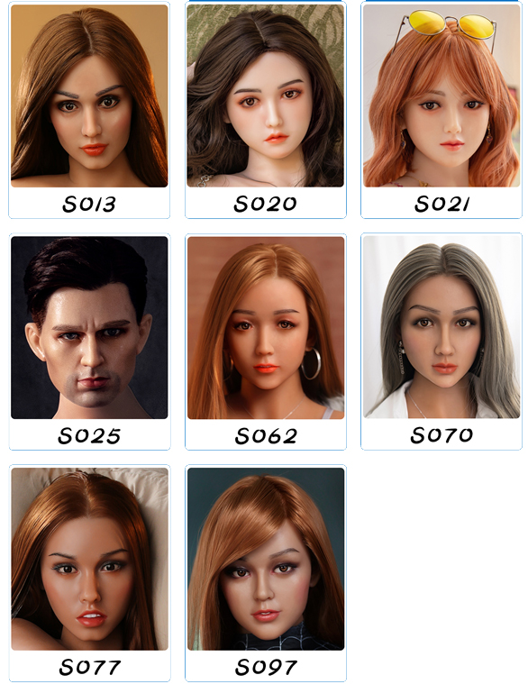 Silicone Head for Body 140cm/4ft7 - 170cm/5ft7-Honeylovedoll