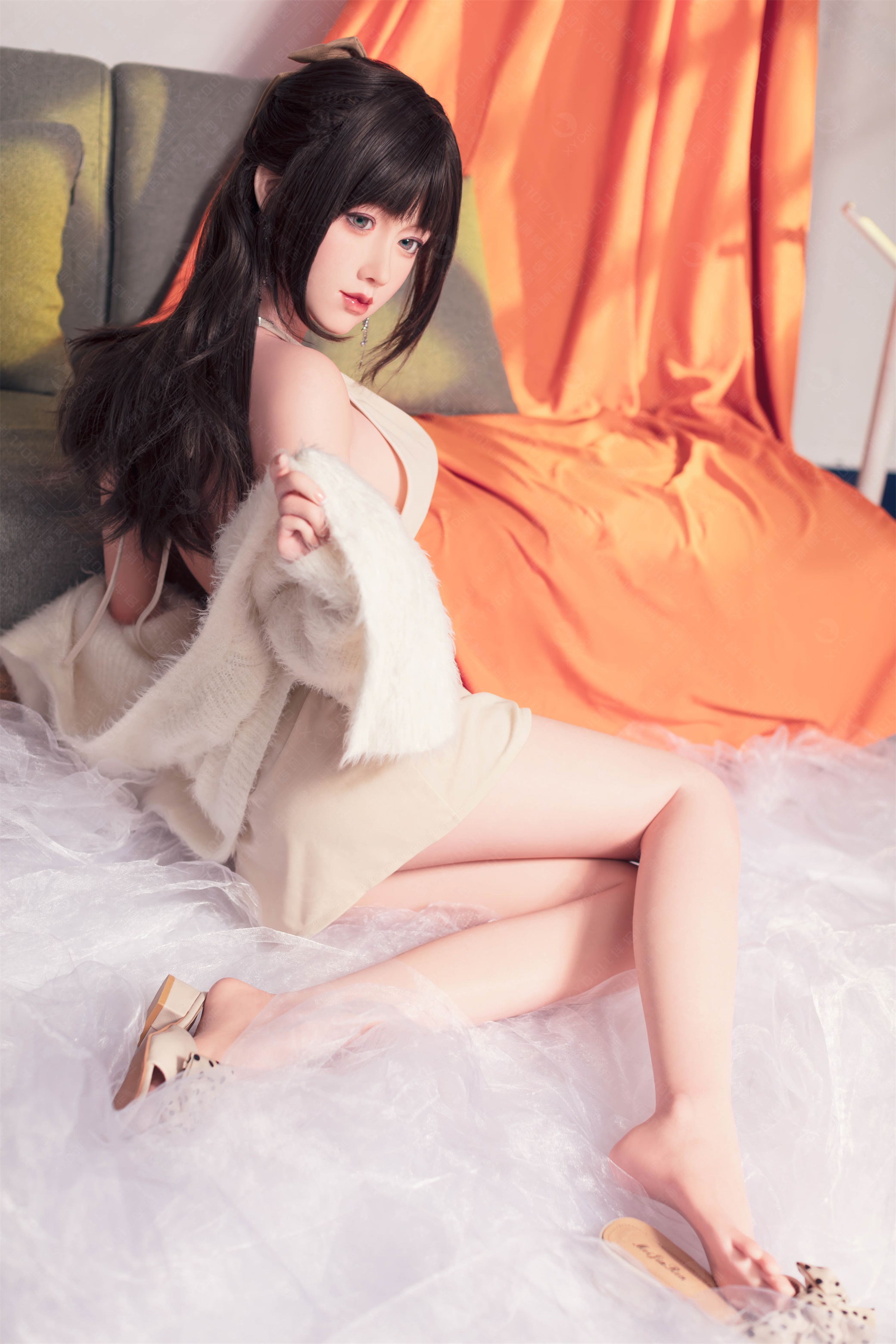 XY Doll丨Molly- 5ft 2/158cm D-cup Silicone Head Sex Doll