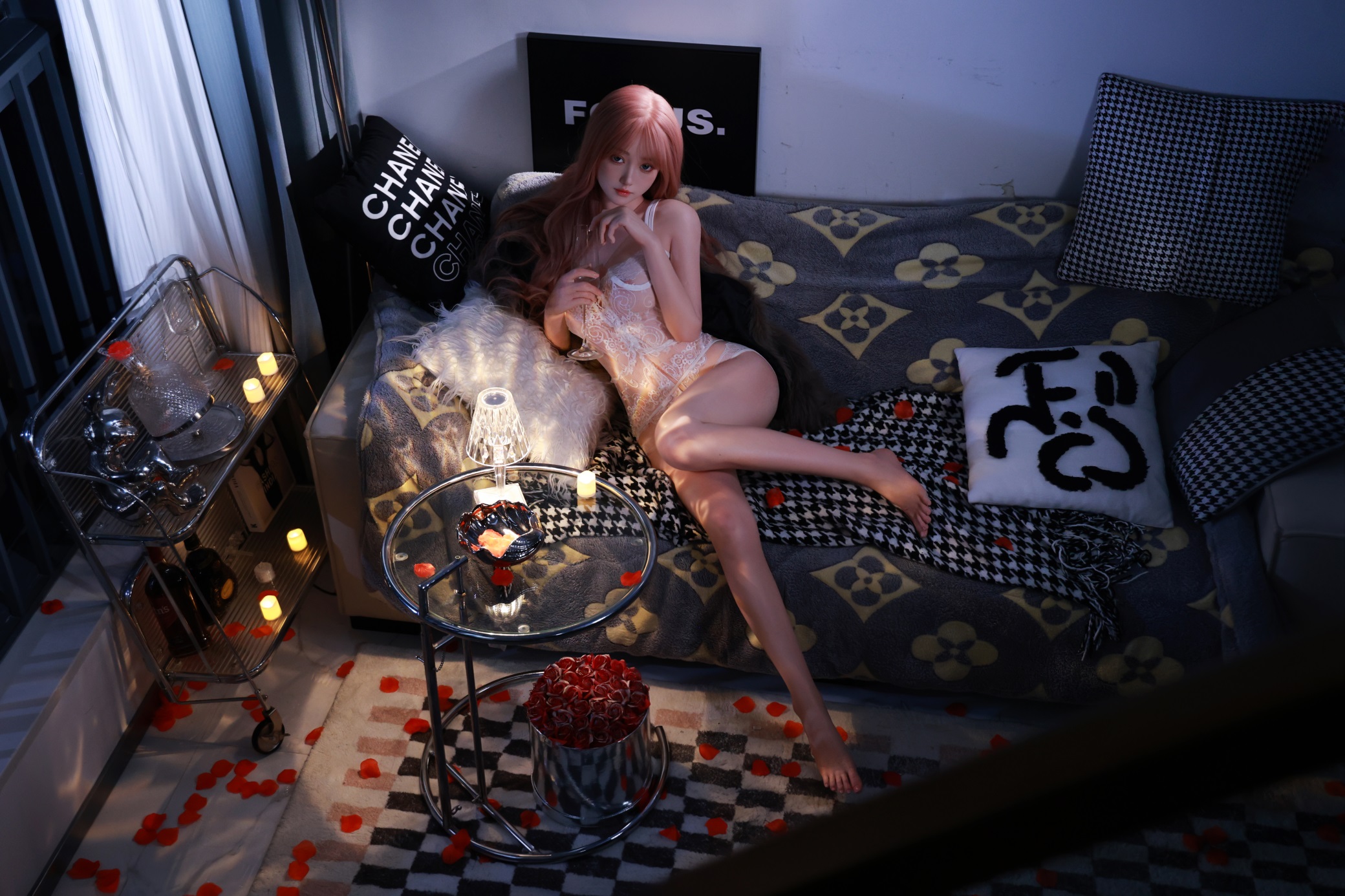 XY Doll丨Kama - 5ft 2/158cm D-cup Silicone Head Sex Doll