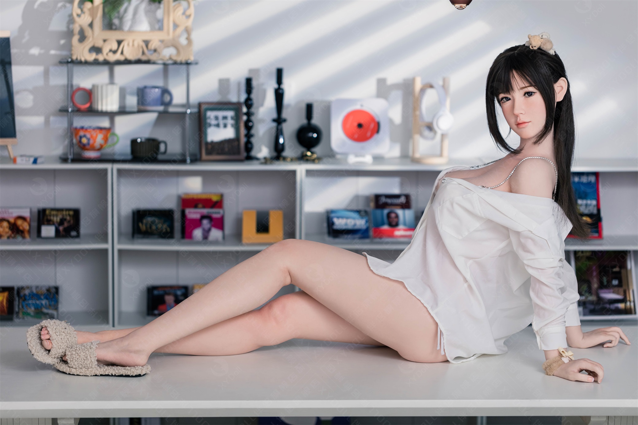 XY Doll丨Cherry- 5ft 4/163cm D-cup Silicone Head Sex Doll