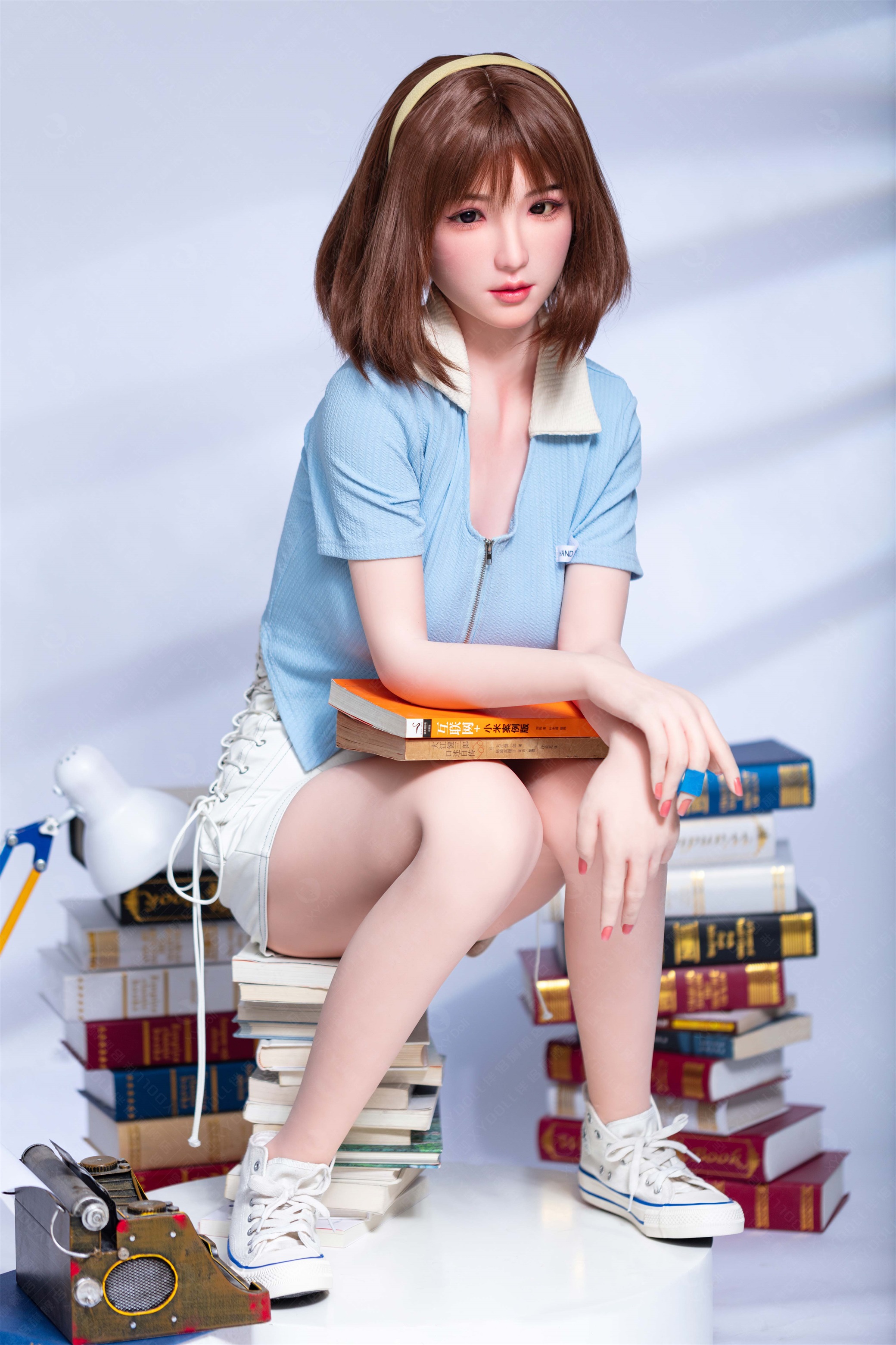 XY Doll丨Sherry- 5ft 2/158cm D-cup ROS Silicone Head Sex Doll