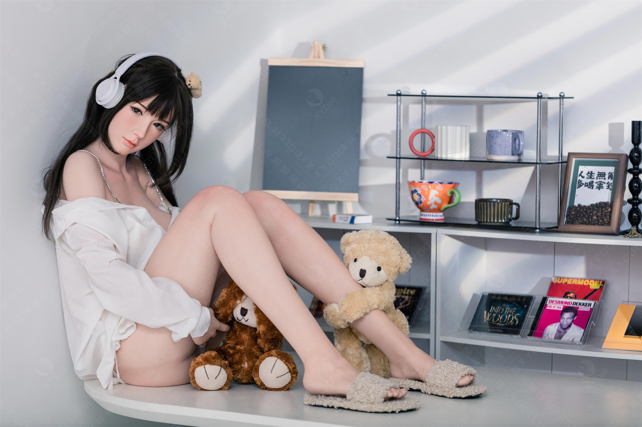 XY Doll丨Cherry- 5ft 4/163cm D-cup Silicone Head Sex Doll