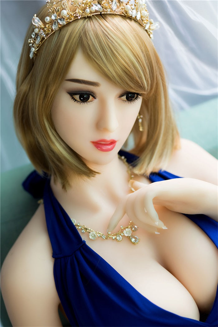 Meredith - 5ft 6(165cm) Gentle Style Princess Real Sex Doll With Short Blonde Hair-Honeylovedoll