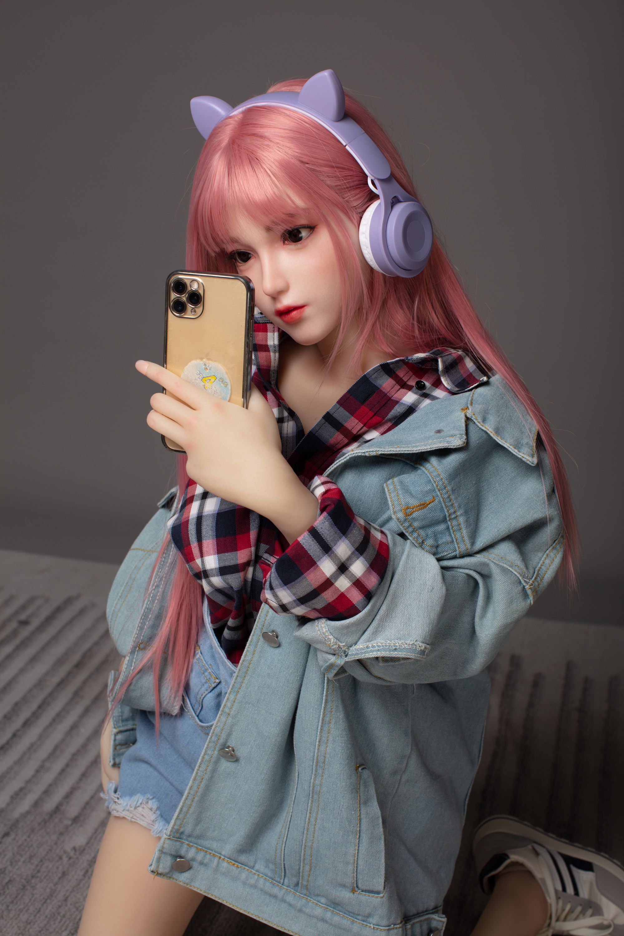 Mumu- 4ft 10/148cm Silicone Head Sex Doll-Honeylovedoll