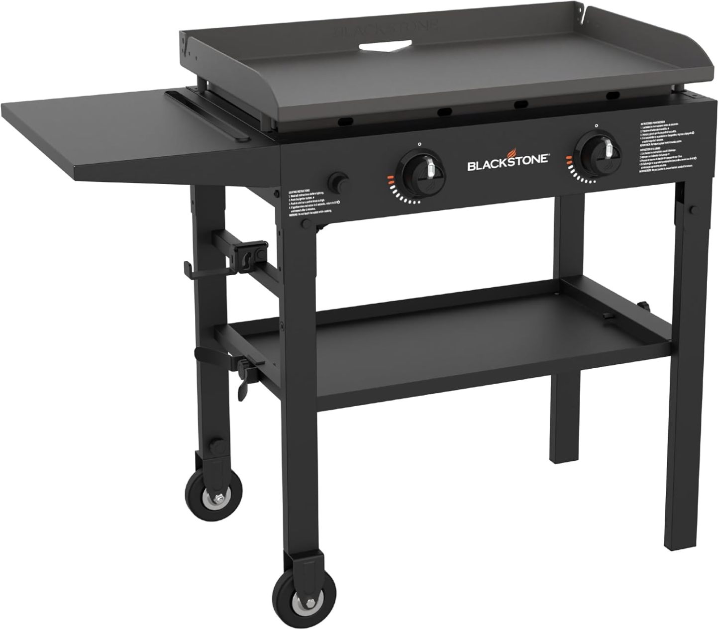 Blackstone 2450AZ 28" Omnivore Griddle Bundle with Soft Cover and Two Spatulas