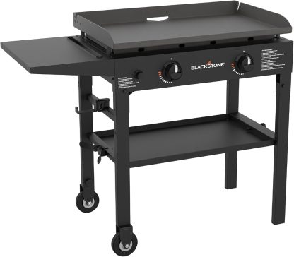 Blackstone 2450AZ 28" Omnivore Griddle Bundle with Soft Cover and Two Spatulas