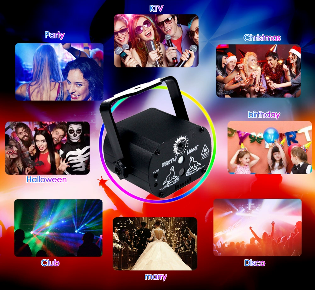 🎄 Прожекция на коледно настроение с LED за създаване на весели събития