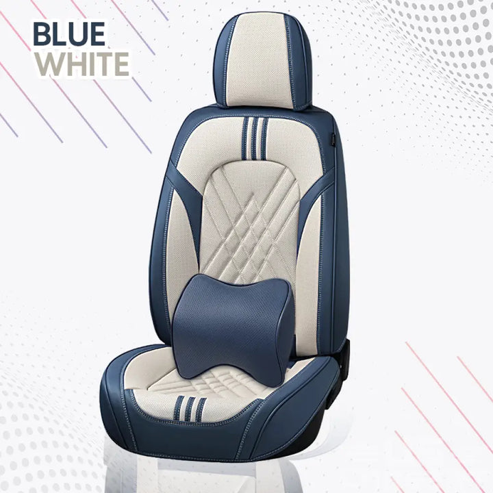 ✨Alexcar Azza 2023 Пълен комплект дишащи и водоустойчиви универсални кожени покривала за автомобили, SUV