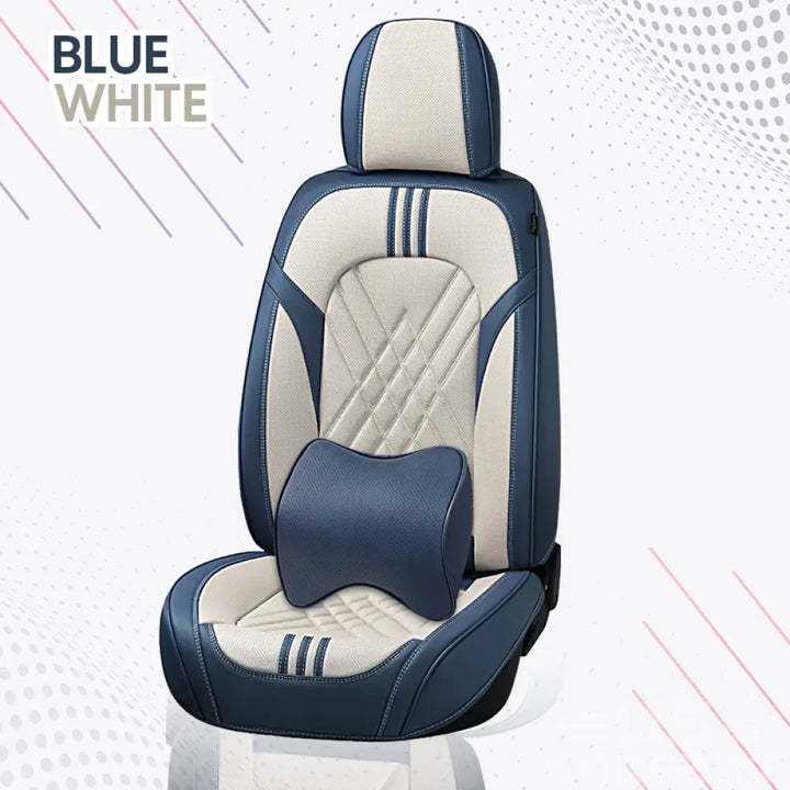 ✨Alexcar Azza 2023 Пълен комплект дишащи и водоустойчиви универсални кожени покривала за автомобили, SUV