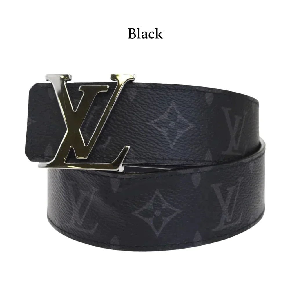 Обръщащ се колан Louis Vuitton LV Initiales + изящна подаръчна кутия