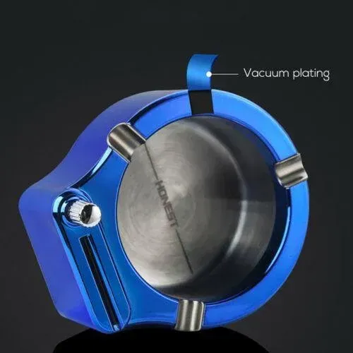 （Вземете супер💥 55% отстъпка точно сега! Не е за изпускане!）Метален пепелник, издържлив и надежден! 🔨🚬 Не само изглежда стилно, но и прави вашето пушене по-креативно и класно! 💪✨