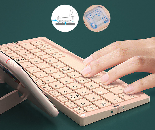 🌈Портативна сгъваема клавиатура