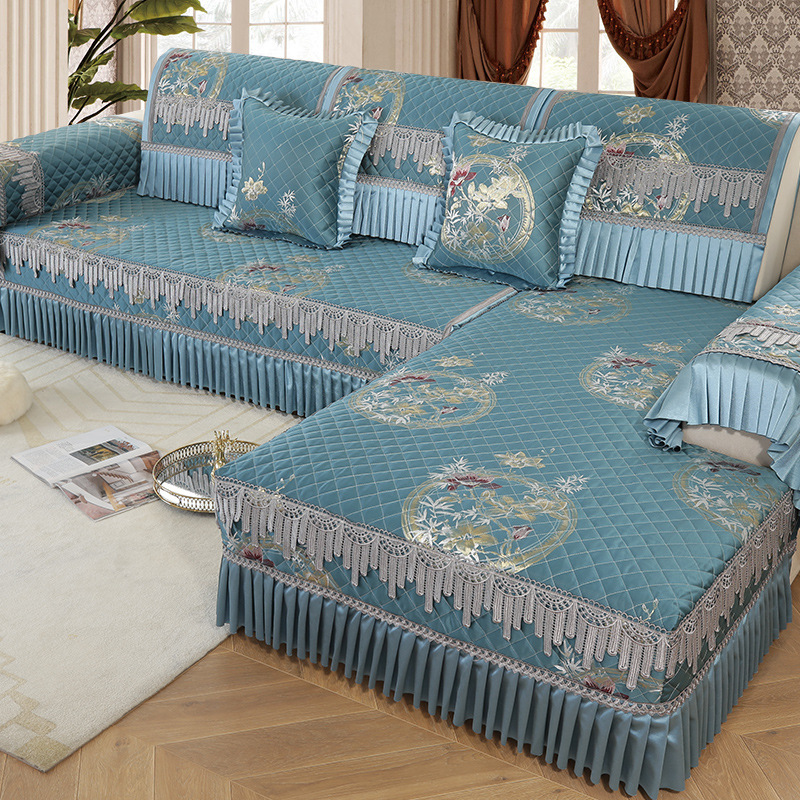 🔥【60% sleva】Univerzální čtyřsezónní potah na sedačku pro rok 2023, vhodný pro L-tvarovou sedačku, potah na sedačku s protiskluzovým podložkou, jednoduchý moderní vzor.