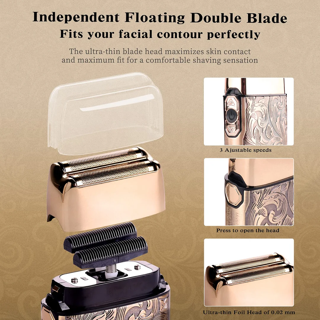 Най-добрите подаръци за него - подстригване и електрическа самобръсначка за мъже, нулев тример за брада