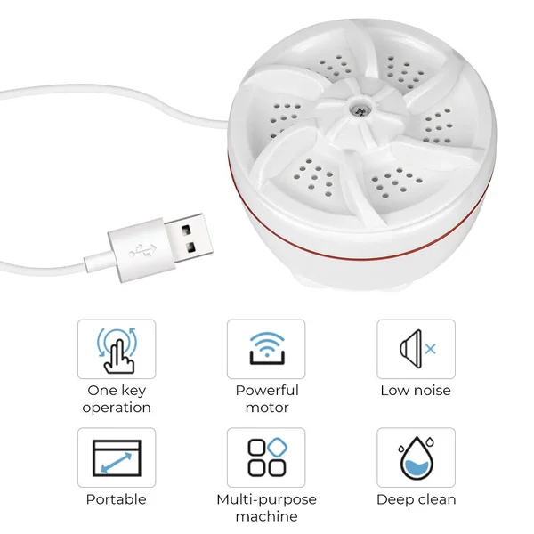 🔥Гореща продажба🔥Мини перална машина и миялна машина