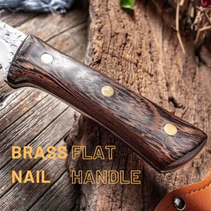 🔪✨ Conjunto Premium Damasco de 4 peças: O presente perfeito para o entusiasta experiente da cozinha e entusiasta de atividades ao ar livre! 🎁🍳