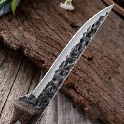 🔪✨ Conjunto Premium Damasco de 4 peças: O presente perfeito para o entusiasta experiente da cozinha e entusiasta de atividades ao ar livre! 🎁🍳