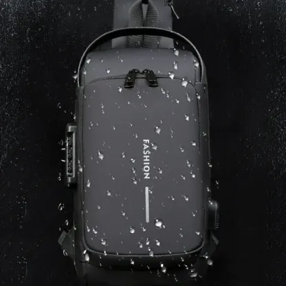 USB-Ladegerät Sport Sling Anti-Diebstahl-Umhängetasche