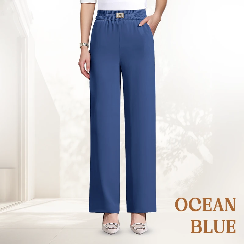 🔥GlamorEase - Perfect Drape High Rise Pull-On Stretch Pants
