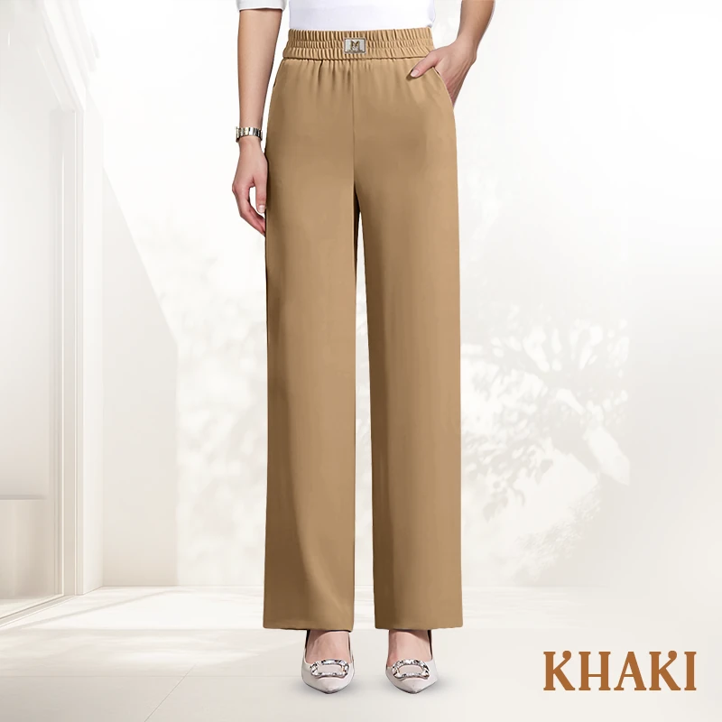 🔥GlamorEase - Perfect Drape High Rise Pull-On Stretch Pants