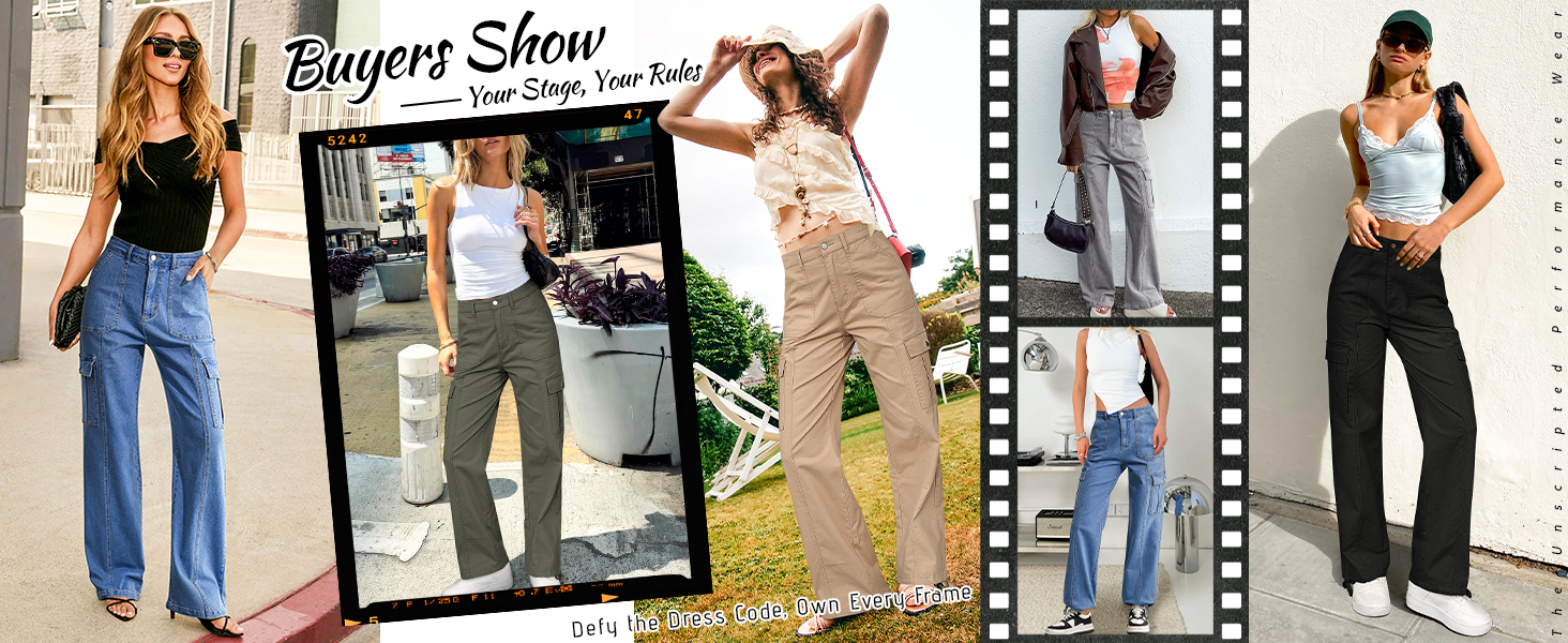 Cargo pants Women Jeans