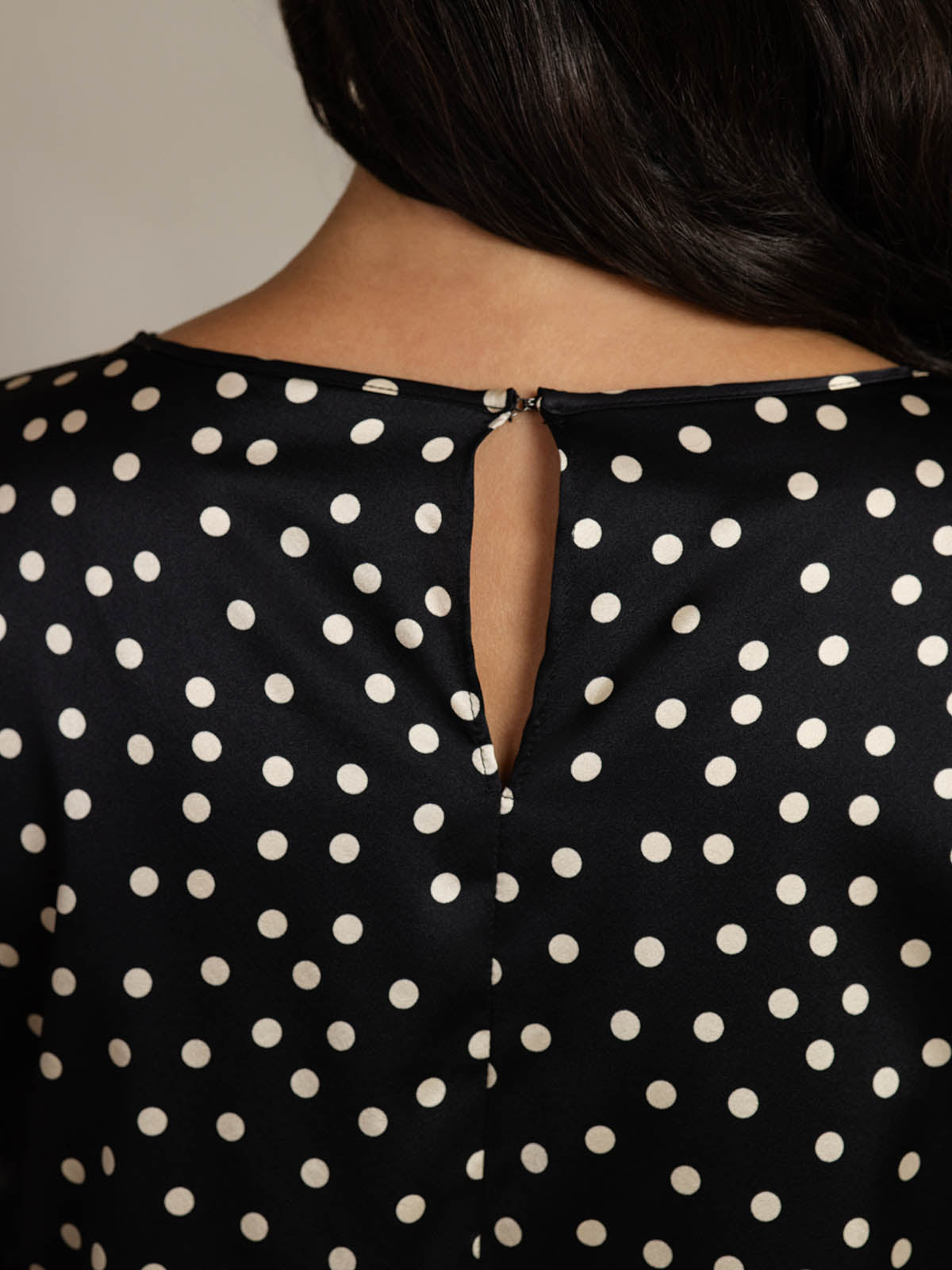 Silk Long-sleeved Blouse