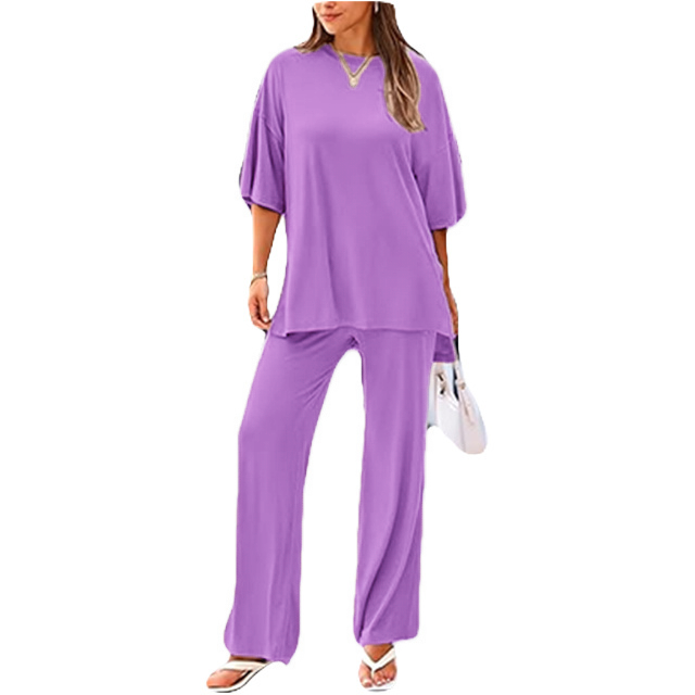 ⏰ Flash Deal!! Comfy & Loose 2-Piece Tee Set – Hot Seller, Limited Time Only!