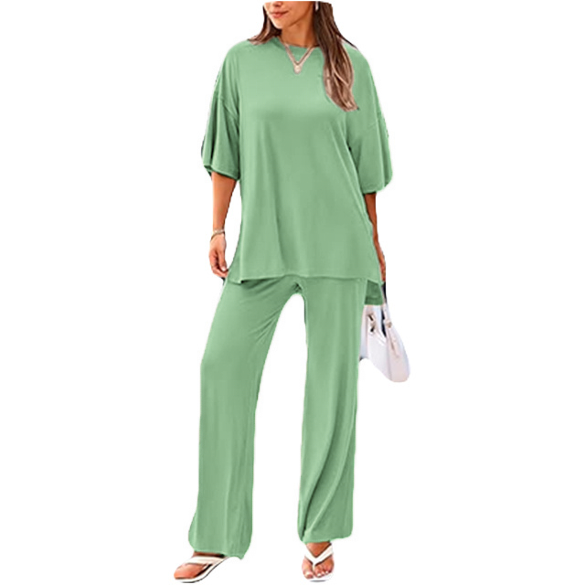 ⏰ Flash Deal!! Comfy & Loose 2-Piece Tee Set – Hot Seller, Limited Time Only!