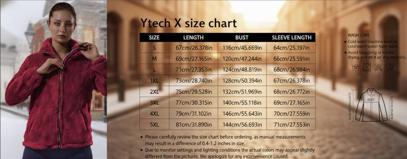 Oversized Women's Sherpa Fleece Jacket – Full-Zip Cozy Teddy Coat, Soft Plush Stand Collar, Two Pockets, Casual Travel & Winter Pajamas & Loungewearuterwear  Dressing Gowns   Nightdresses Piece Womenswear Chic Everyday
