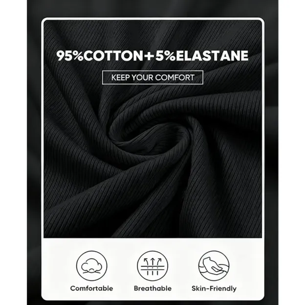 Men's Plain Casual Muscle Shirts for Men Slim Fitted
