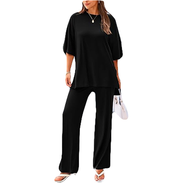 ⏰ Flash Deal!! Comfy & Loose 2-Piece Tee Set – Hot Seller, Limited Time Only!
