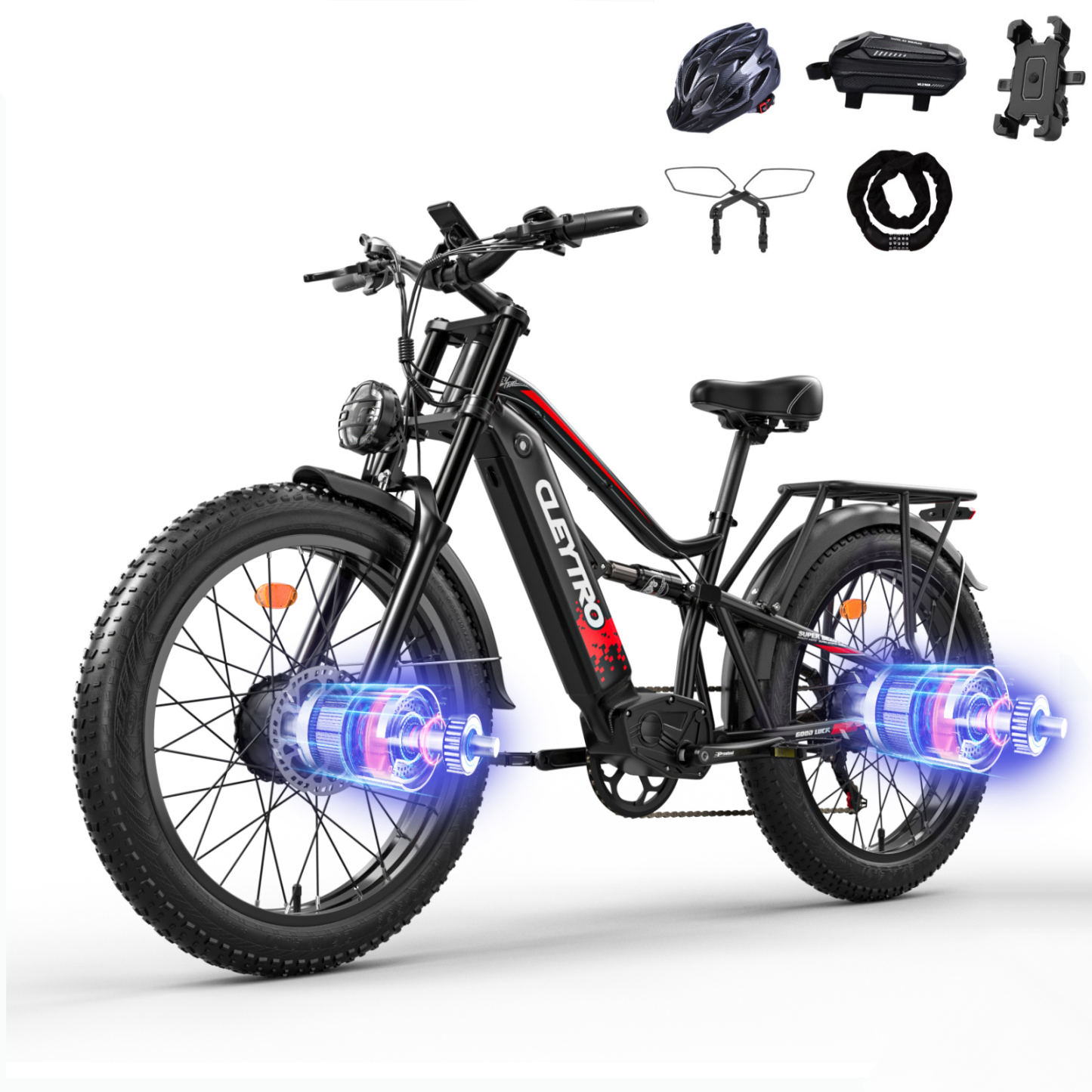 Tifgalop® ES7 Pro -Front & Rear Dual Motor -Drive/ Dual-Suspension Performance E-Bike